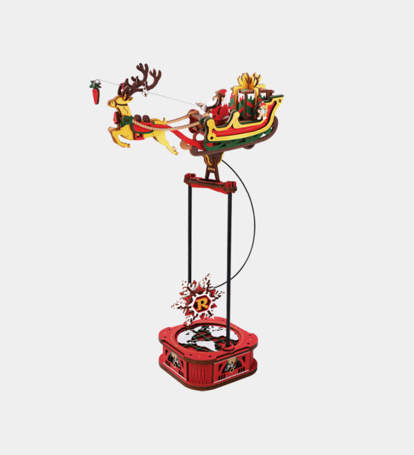 ROKR Santa on Sleigh Pendulum Balance Toy 3D Puzzle MCD05