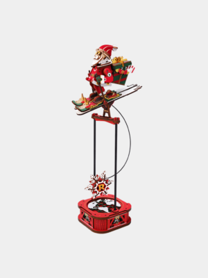 ROKR Santa on Skis Pendulum Balance Toy 3D Puzzle MCD06