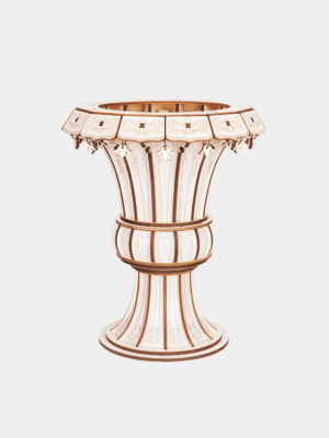 Rowood Flora Vase DIY 3D Wooden Puzzle TWM02